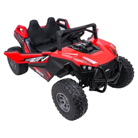 JOKO Elektrické autíčko Buggy RTR Monster Speed 4x4, motor 2x300W + 2x45W, penové kolesá, Dvojmiestne Kožené sedadlo, nosnosť 60