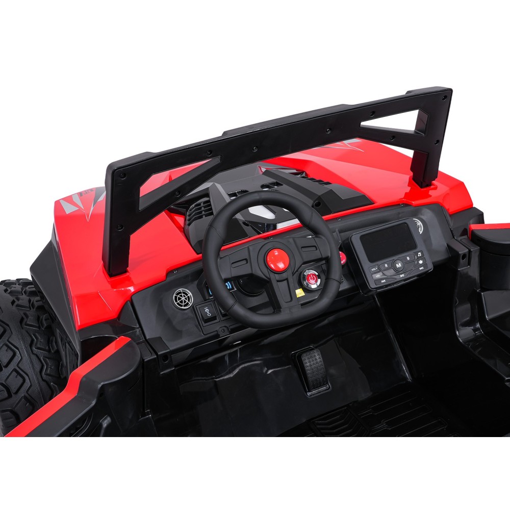JOKO Elektrické autíčko Buggy RTR Monster Speed 4x4, motor 2x300W + 2x45W, penové kolesá, Dvojmiestne Kožené sedadlo, nosnosť 60