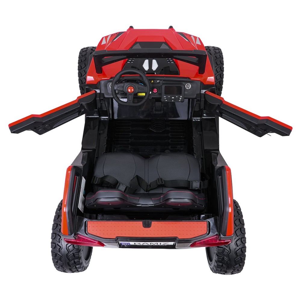 JOKO Elektrické autíčko Buggy RTR Monster Speed 4x4, motor 2x300W + 2x45W, penové kolesá, Dvojmiestne Kožené sedadlo, nosnosť 60