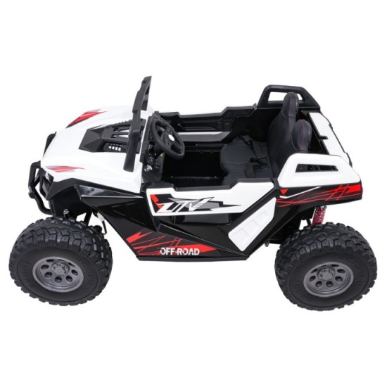 JOKO Elektrické autíčko Buggy RTR Monster Speed 4x4, motor 2x300W + 2x45W, penové kolesá, Dvojmiestne Kožené sedadlo, nosnosť 60