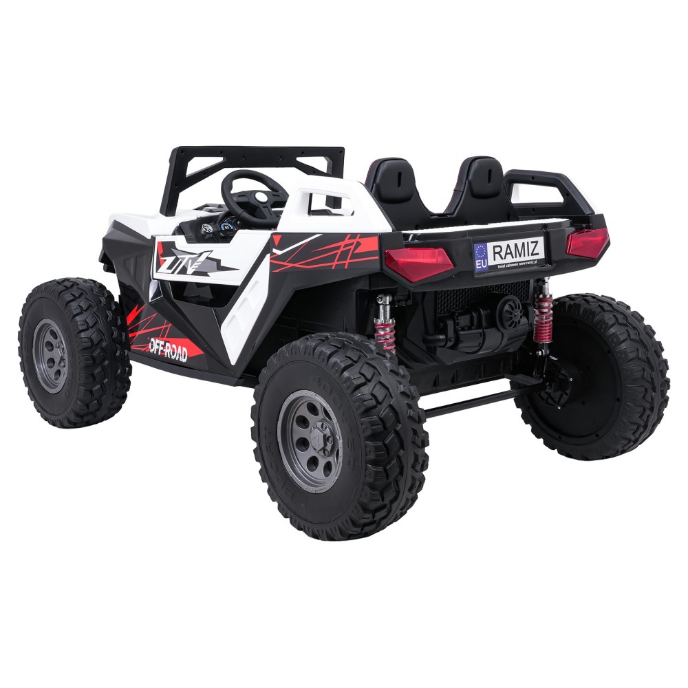 JOKO Elektrické autíčko Buggy RTR Monster Speed 4x4, motor 2x300W + 2x45W, penové kolesá, Dvojmiestne Kožené sedadlo, nosnosť 60