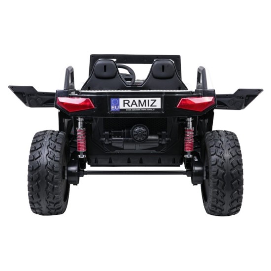 JOKO Elektrické autíčko Buggy RTR Monster Speed 4x4, motor 2x300W + 2x45W, penové kolesá, Dvojmiestne Kožené sedadlo, nosnosť 60