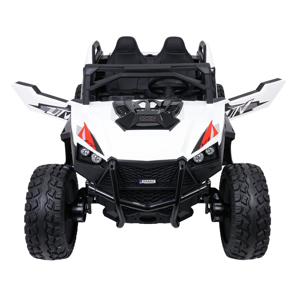 JOKO Elektrické autíčko Buggy RTR Monster Speed 4x4, motor 2x300W + 2x45W, penové kolesá, Dvojmiestne Kožené sedadlo, nosnosť 60