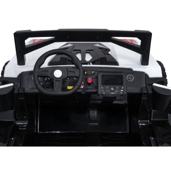 JOKO Elektrické autíčko Buggy RTR Monster Speed 4x4, motor 2x300W + 2x45W, penové kolesá, Dvojmiestne Kožené sedadlo, nosnosť 60