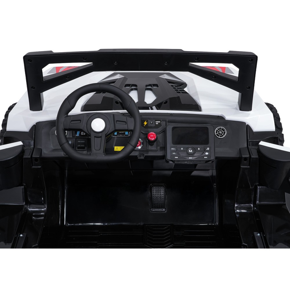 JOKO Elektrické autíčko Buggy RTR Monster Speed 4x4, motor 2x300W + 2x45W, penové kolesá, Dvojmiestne Kožené sedadlo, nosnosť 60