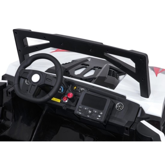 JOKO Elektrické autíčko Buggy RTR Monster Speed 4x4, motor 2x300W + 2x45W, penové kolesá, Dvojmiestne Kožené sedadlo, nosnosť 60