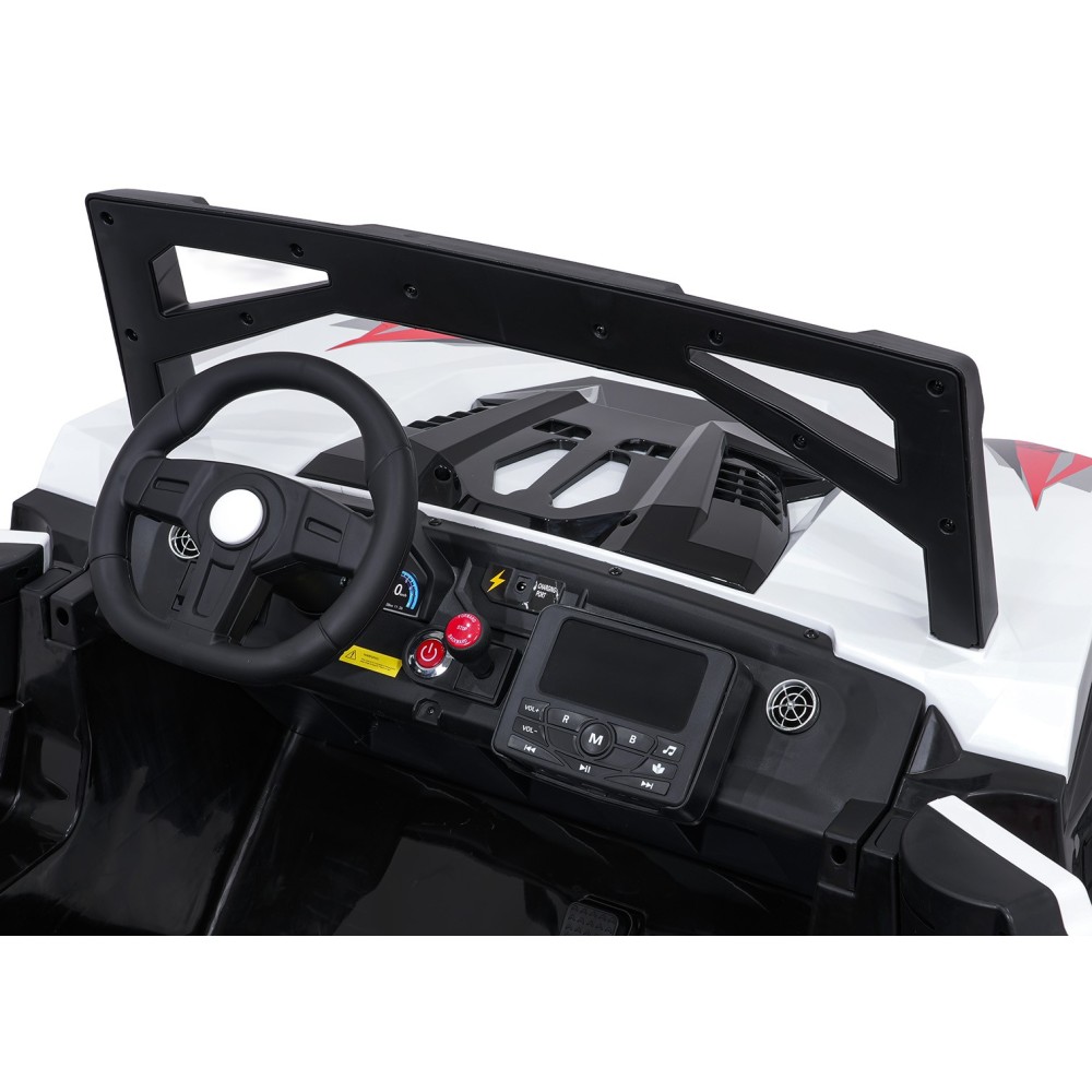 JOKO Elektrické autíčko Buggy RTR Monster Speed 4x4, motor 2x300W + 2x45W, penové kolesá, Dvojmiestne Kožené sedadlo, nosnosť 60
