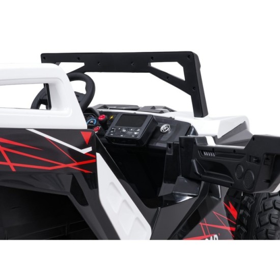 JOKO Elektrické autíčko Buggy RTR Monster Speed 4x4, motor 2x300W + 2x45W, penové kolesá, Dvojmiestne Kožené sedadlo, nosnosť 60