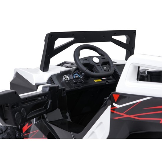 JOKO Elektrické autíčko Buggy RTR Monster Speed 4x4, motor 2x300W + 2x45W, penové kolesá, Dvojmiestne Kožené sedadlo, nosnosť 60