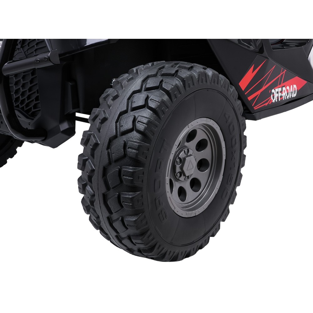 JOKO Elektrické autíčko Buggy RTR Monster Speed 4x4, motor 2x300W + 2x45W, penové kolesá, Dvojmiestne Kožené sedadlo, nosnosť 60