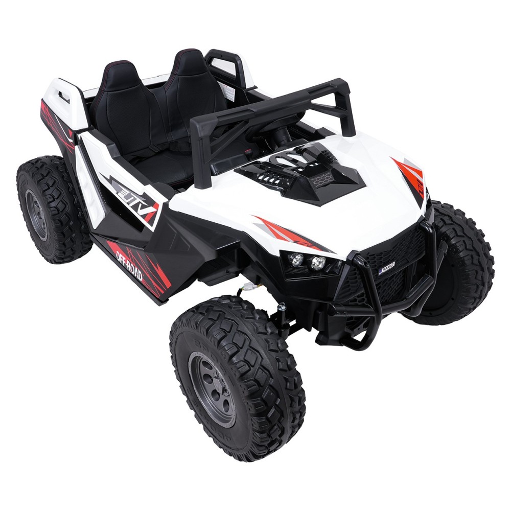 JOKO Elektrické autíčko Buggy RTR Monster Speed 4x4, motor 2x300W + 2x45W, penové kolesá, Dvojmiestne Kožené sedadlo, nosnosť 60