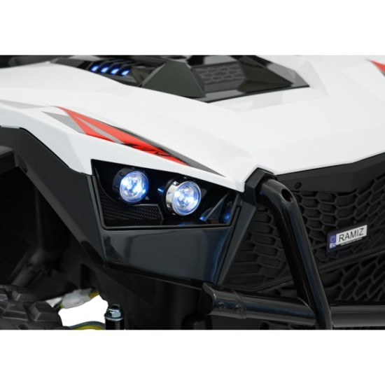 JOKO Elektrické autíčko Buggy RTR Monster Speed 4x4, motor 2x300W + 2x45W, penové kolesá, Dvojmiestne Kožené sedadlo, nosnosť 60
