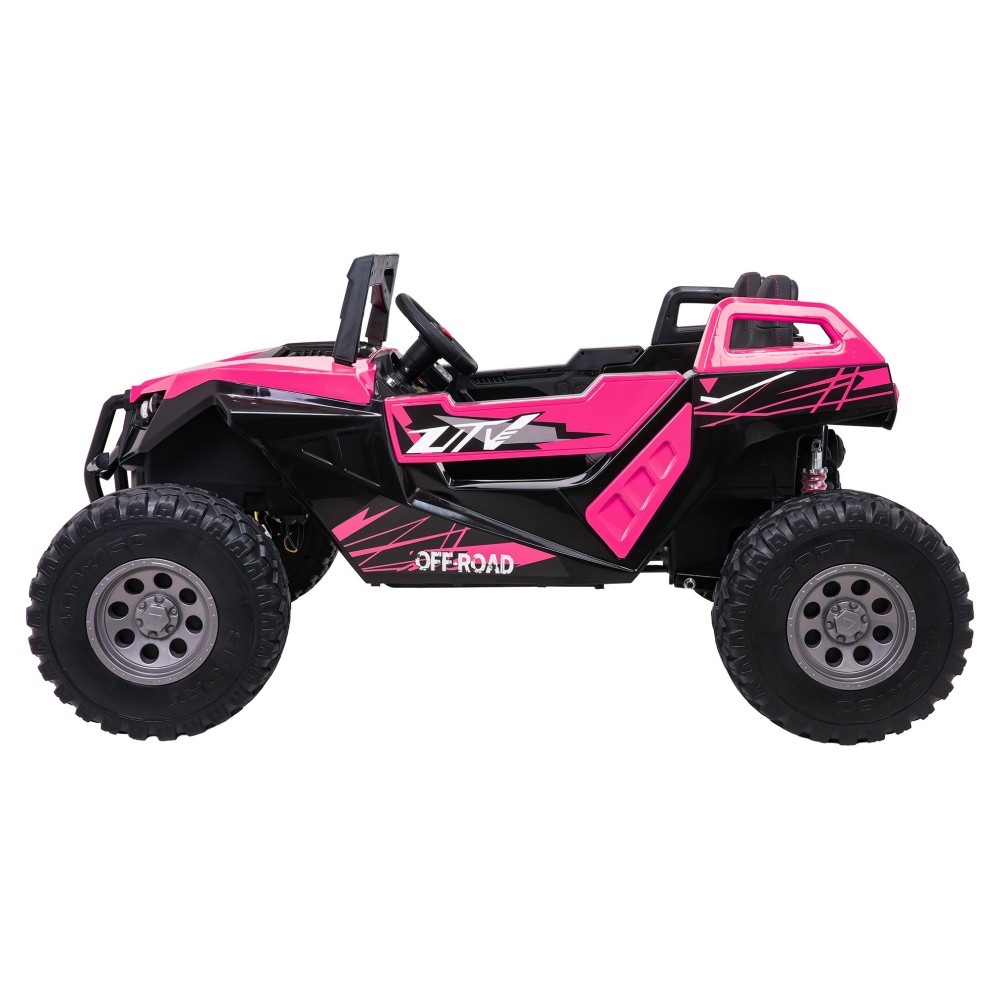 JOKO Elektrické autíčko Buggy RTR Monster Speed 4x4, motor 2x300W + 2x45W, penové kolesá, Dvojmiestne Kožené sedadlo, nosnosť 60