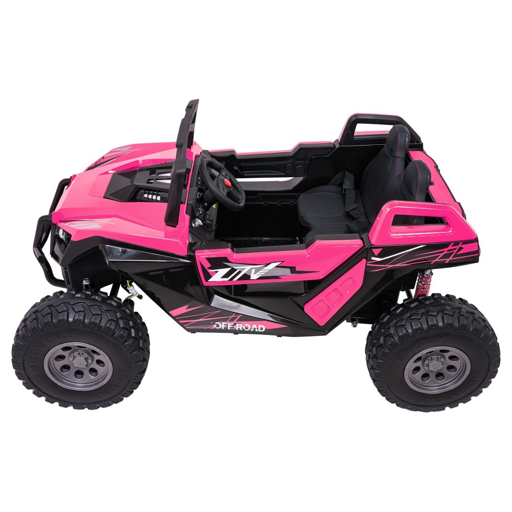 JOKO Elektrické autíčko Buggy RTR Monster Speed 4x4, motor 2x300W + 2x45W, penové kolesá, Dvojmiestne Kožené sedadlo, nosnosť 60