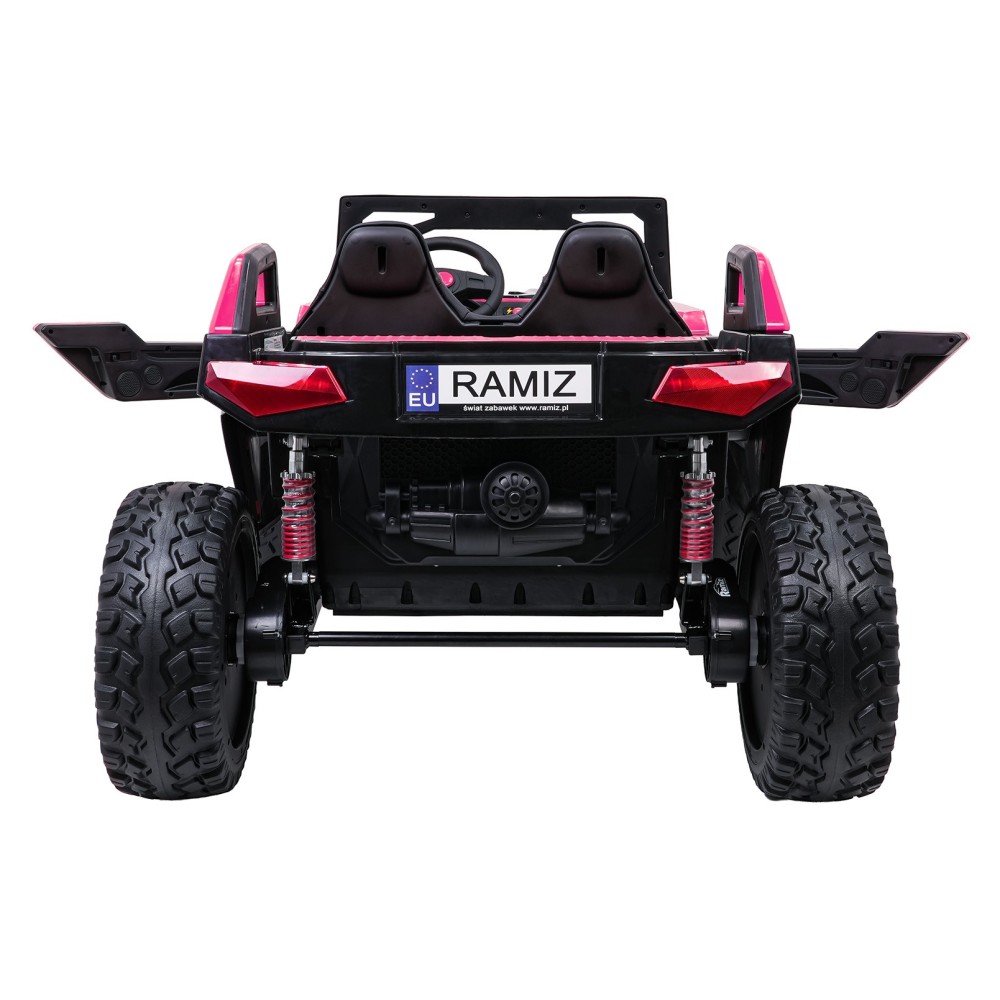 JOKO Elektrické autíčko Buggy RTR Monster Speed 4x4, motor 2x300W + 2x45W, penové kolesá, Dvojmiestne Kožené sedadlo, nosnosť 60