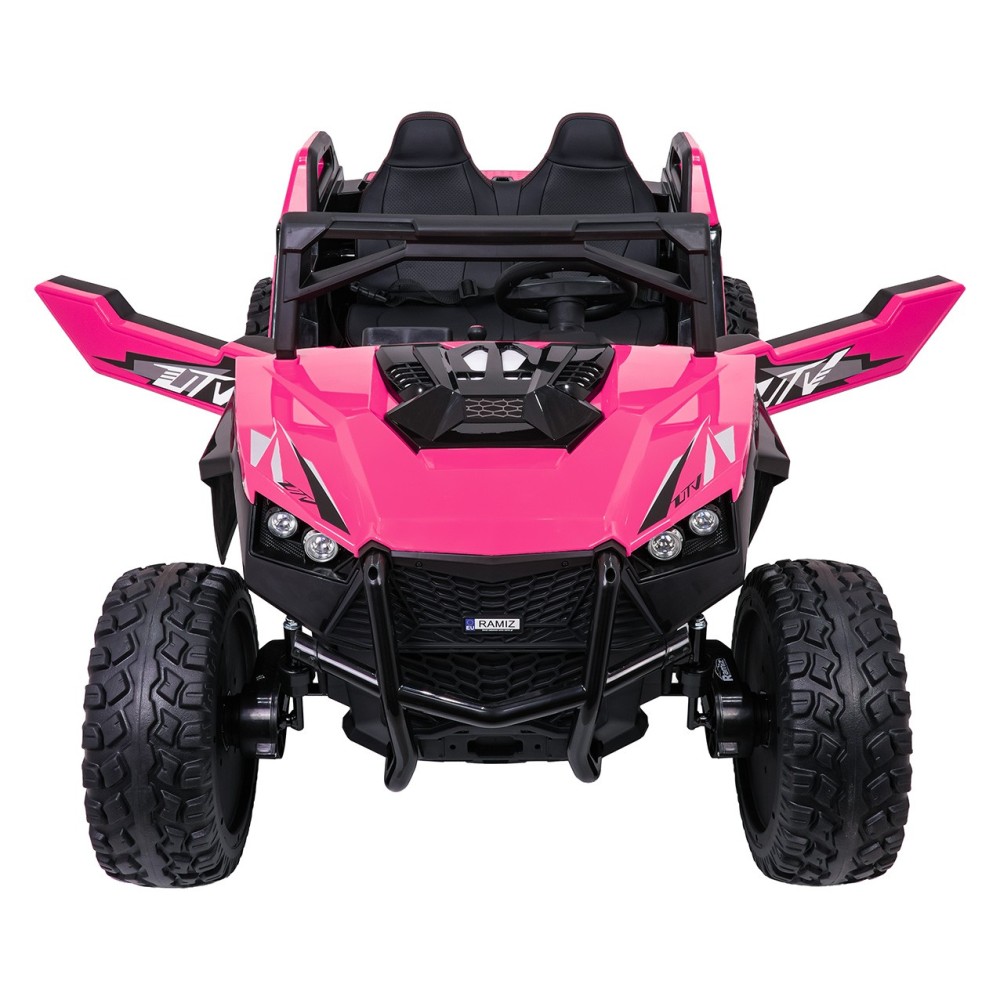 JOKO Elektrické autíčko Buggy RTR Monster Speed 4x4, motor 2x300W + 2x45W, penové kolesá, Dvojmiestne Kožené sedadlo, nosnosť 60