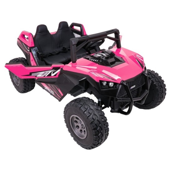 JOKO Elektrické autíčko Buggy RTR Monster Speed 4x4, motor 2x300W + 2x45W, penové kolesá, Dvojmiestne Kožené sedadlo, nosnosť 60