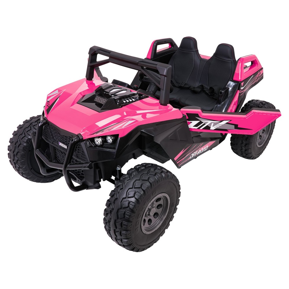 JOKO Elektrické autíčko Buggy RTR Monster Speed 4x4, motor 2x300W + 2x45W, penové kolesá, Dvojmiestne Kožené sedadlo, nosnosť 60