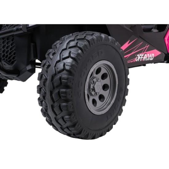 JOKO Elektrické autíčko Buggy RTR Monster Speed 4x4, motor 2x300W + 2x45W, penové kolesá, Dvojmiestne Kožené sedadlo, nosnosť 60