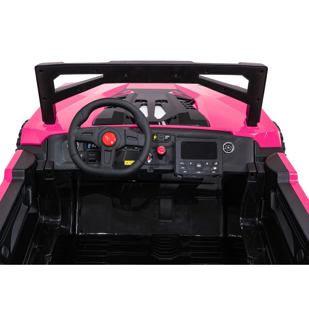 JOKO Elektrické autíčko Buggy RTR Monster Speed 4x4, motor 2x300W + 2x45W, penové kolesá, Dvojmiestne Kožené sedadlo, nosnosť 60