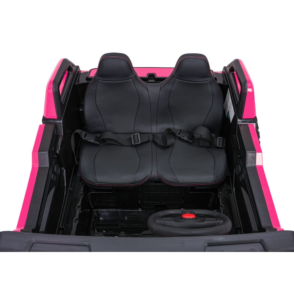JOKO Elektrické autíčko Buggy RTR Monster Speed 4x4, motor 2x300W + 2x45W, penové kolesá, Dvojmiestne Kožené sedadlo, nosnosť 60