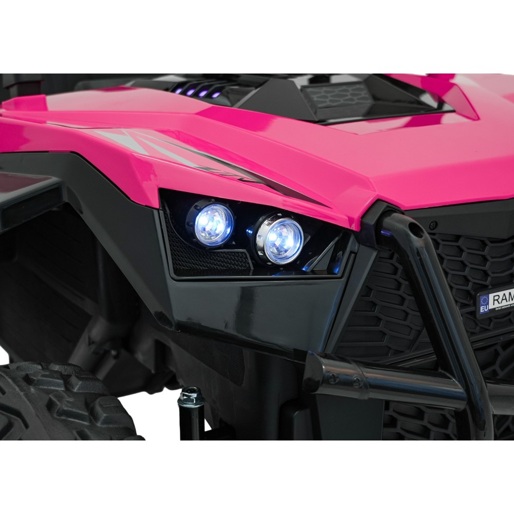 JOKO Elektrické autíčko Buggy RTR Monster Speed 4x4, motor 2x300W + 2x45W, penové kolesá, Dvojmiestne Kožené sedadlo, nosnosť 60