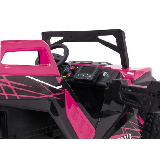 JOKO Elektrické autíčko Buggy RTR Monster Speed 4x4, motor 2x300W + 2x45W, penové kolesá, Dvojmiestne Kožené sedadlo, nosnosť 60