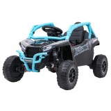 JOKO Elektrické autíčko Buggy Kawasaki TERYX KRX1000 4x4, penové kolesá, kožené sedadlo, modré