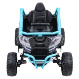 JOKO Elektrické autíčko Buggy Kawasaki TERYX KRX1000 4x4, penové kolesá, kožené sedadlo, modré