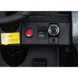 JOKO Elektrické autíčko Buggy Kawasaki TERYX KRX1000 4x4, penové kolesá, kožené sedadlo, modré