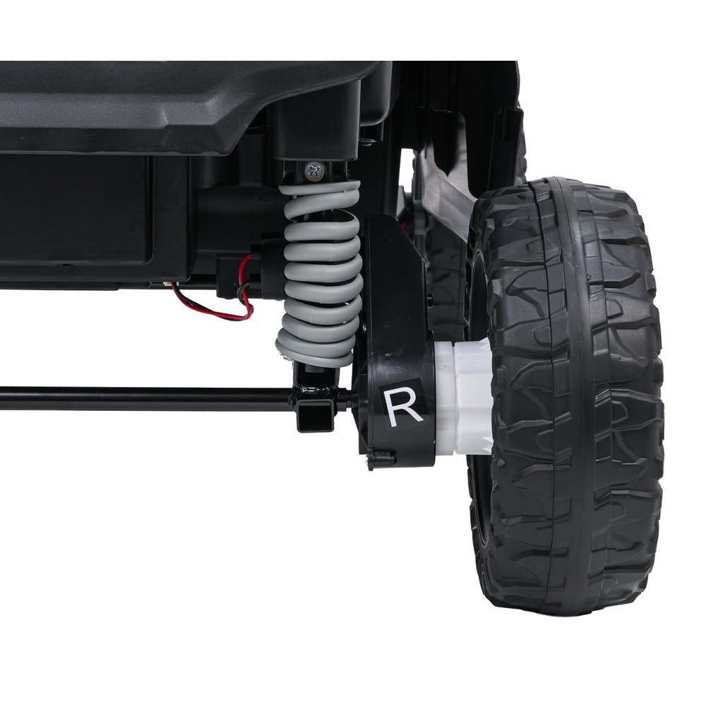 JOKO Elektrické autíčko Buggy Kawasaki TERYX KRX1000 4x4, penové kolesá, kožené sedadlo, modré