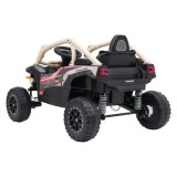JOKO Elektrické autíčko Buggy Kawasaki TERYX KRX1000, penové kolesá, kožené sedadlo, béžové