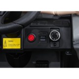JOKO Elektrické autíčko Buggy Kawasaki TERYX KRX1000, penové kolesá, kožené sedadlo, béžové