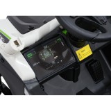 JOKO Elektrické autíčko Buggy Kawasaki TERYX KRX1000 4x4, penové kolesá, kožené sedadlo, sivé