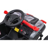 JOKO Elektrické autíčko Buggy Kawasaki TERYX KRX1000 4x4, penové kolesá, kožené sedadlo, červené