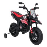 JOKO Elektrická Motorka Aprilia RX, penové kolesá, kožené sedadlo, červená