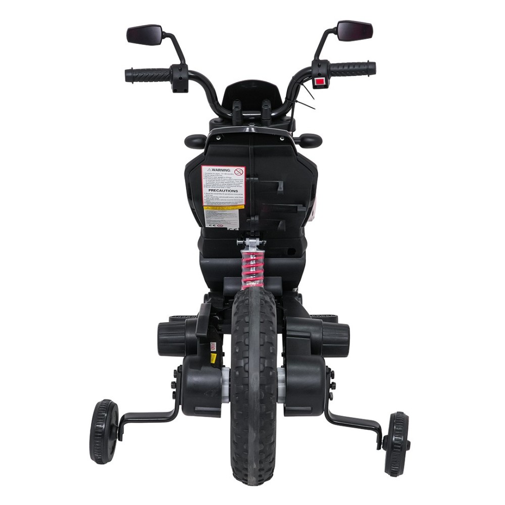 JOKO Elektrická Motorka Aprilia RX, penové kolesá, kožené sedadlo, červená