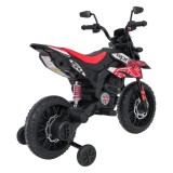 JOKO Elektrická Motorka Aprilia RX, penové kolesá, kožené sedadlo, červená