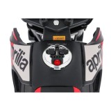 JOKO Elektrická Motorka Aprilia RX, penové kolesá, kožené sedadlo, červená