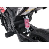 JOKO Elektrická Motorka Aprilia RX, penové kolesá, kožené sedadlo, červená