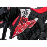 JOKO Elektrická Motorka Aprilia RX, penové kolesá, kožené sedadlo, červená