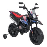 JOKO Elektrická Motorka Aprilia RX, penové kolesá, kožené sedadlo, modrá