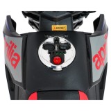 JOKO Elektrická Motorka Aprilia RX, penové kolesá, kožené sedadlo, modrá