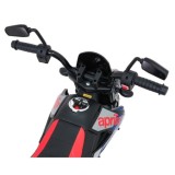 JOKO Elektrická Motorka Aprilia RX, penové kolesá, kožené sedadlo, modrá