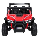 JOKO Elekrické autíčko Gravity Buggy 4x80W, penové kolesá, kožené sedadlo, FM rádio, červené