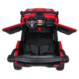 JOKO Elekrické autíčko Gravity Buggy 4x80W, penové kolesá, kožené sedadlo, FM rádio, červené