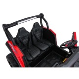 JOKO Elekrické autíčko Gravity Buggy 4x80W, penové kolesá, kožené sedadlo, FM rádio, červené