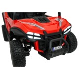 JOKO Elekrické autíčko Gravity Buggy 4x80W, penové kolesá, kožené sedadlo, FM rádio, červené
