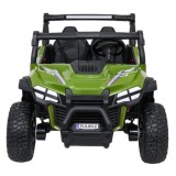 JOKO Elekrické autíčko Gravity Buggy 4x80W, penové kolesá, kožené sedadlo, FM rádio, zelené