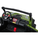 JOKO Elekrické autíčko Gravity Buggy 4x80W, penové kolesá, kožené sedadlo, FM rádio, zelené
